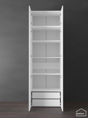 Шкаф с антресолью Linnea MHR-2POA-4 2450х800х510 (Белый-М 11.1.1) в Муравленко - muravlenko.ok-mebel.com | фото 6