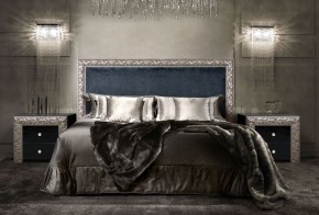 Спальный гарнитур Тиффани Premium черная/серебро в Муравленко - muravlenko.ok-mebel.com | фото 2