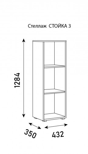 Стеллаж Стойка 3 в Муравленко - muravlenko.ok-mebel.com | фото 5