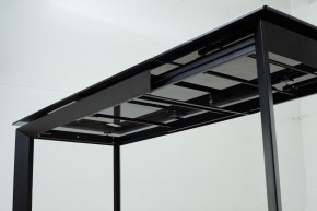 Стол CREMONA 180 KL-99 Белый мрамор матовый, итальянская керамика / черный каркас, ®DISAUR в Муравленко - muravlenko.ok-mebel.com | фото 13