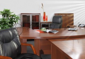 Стол для руководителя (правый/левый) "Лауреат" Л.У-23 в Муравленко - muravlenko.ok-mebel.com | фото 2