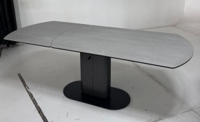 Стол KAI 140 TL-58 поворотная система раскладки, испанская керамика / Темно-серый / Черный, ®DISAUR в Муравленко - muravlenko.ok-mebel.com | фото 4
