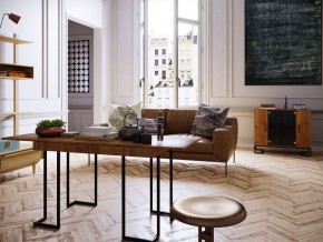 Стол обеденный раздвижной ЛОФТ в Муравленко - muravlenko.ok-mebel.com | фото 2