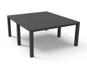 Стол раскладной Джули (Julie Double table 2 configurations) Графит в Муравленко - muravlenko.ok-mebel.com | фото 3