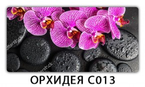 Стол раздвижной Трилогия с фотопечатью Орхидея C012 в Муравленко - muravlenko.ok-mebel.com | фото 15