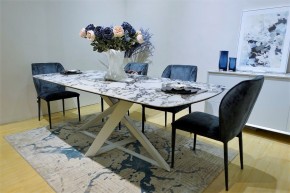 Стол VICENZA 220 BULGARI WHITE, керамика / белый, ®DISAUR в Муравленко - muravlenko.ok-mebel.com | фото 12