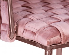 Стул барный DOBRIN EMMA ROSE GOLD, розовый велюр (VF-10) в Муравленко - muravlenko.ok-mebel.com | фото 7