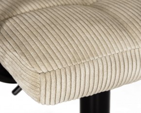 Стул барный DOBRIN KRUGER ARM BLACK, бежевый вельвет (LAR-E2041-04) в Муравленко - muravlenko.ok-mebel.com | фото 7