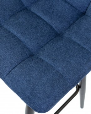 Стул барный DOBRIN NICOLE, черные матовые ножки, синяя ткань (UF860-14B) в Муравленко - muravlenko.ok-mebel.com | фото 8