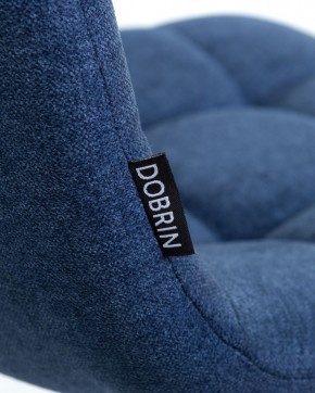 Стул барный DOBRIN NICOLE, черные матовые ножки, синяя ткань (UF860-14B) в Муравленко - muravlenko.ok-mebel.com | фото 9