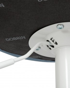 Стул барный DOBRIN TAILOR WHITE, пудрово-голубой велюр (MJ9-74) в Муравленко - muravlenko.ok-mebel.com | фото 7