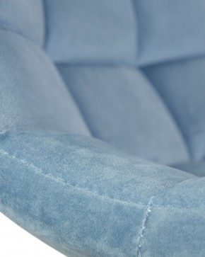 Стул барный DOBRIN TAILOR WHITE, пудрово-голубой велюр (MJ9-74) в Муравленко - muravlenko.ok-mebel.com | фото 8