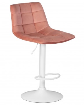 Стул барный DOBRIN TAILOR WHITE, пудрово-розовый велюр (MJ9-32) в Муравленко - muravlenko.ok-mebel.com | фото 2