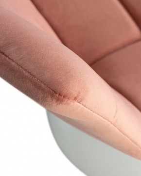 Стул барный DOBRIN TAILOR WHITE, пудрово-розовый велюр (MJ9-32) в Муравленко - muravlenko.ok-mebel.com | фото 7
