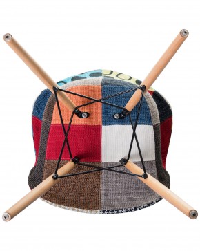 Стул обеденный DOBRIN DAW PATCHWORK, цвет сиденья мозаика в Муравленко - muravlenko.ok-mebel.com | фото 7