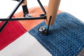 Стул обеденный DOBRIN DAW PATCHWORK, цвет сиденья мозаика в Муравленко - muravlenko.ok-mebel.com | фото 8