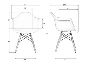 Стул обеденный DOBRIN DAW PATCHWORK, цвет сиденья мозаика в Муравленко - muravlenko.ok-mebel.com | фото 9