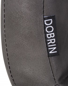 Стул обеденный DOBRIN MARK, черные ножки, серая антрацитовая винтажная экокожа (RU-08) в Муравленко - muravlenko.ok-mebel.com | фото 9