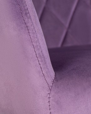 Стул обеденный DOBRIN ROBERT, черные матовые ножки, велюр V108-45 Темно-фиолетовый в Муравленко - muravlenko.ok-mebel.com | фото 7