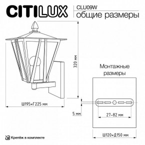 Светильник на штанге Citilux FORTS CLU09W в Муравленко - muravlenko.ok-mebel.com | фото 9