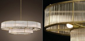 Светильник на штанге Imperiumloft RH Marais Round Chandelier 40,2668 в Муравленко - muravlenko.ok-mebel.com | фото 2