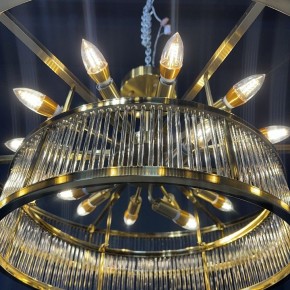Светильник на штанге Imperiumloft RH Marais Round Chandelier 40,2668 в Муравленко - muravlenko.ok-mebel.com | фото 5