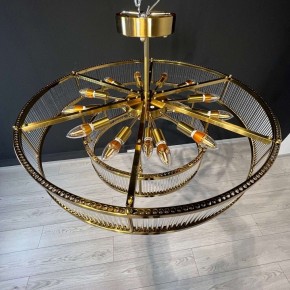 Светильник на штанге Imperiumloft RH Marais Round Chandelier 40,2668 в Муравленко - muravlenko.ok-mebel.com | фото 8