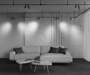 Светильник на штанге Maytoni Focus Led TR144-1-12W3K-W-B в Муравленко - muravlenko.ok-mebel.com | фото 5