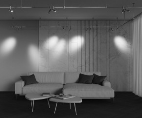 Светильник на штанге Maytoni Focus Led TR144-1-12W3K-W-BS в Муравленко - muravlenko.ok-mebel.com | фото 5
