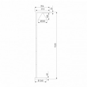 Торшер Elektrostandard Bevel a068473 в Муравленко - muravlenko.ok-mebel.com | фото 2