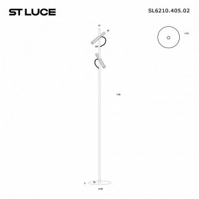 Торшер ST-Luce LILT SL6210.405.02 в Муравленко - muravlenko.ok-mebel.com | фото 2