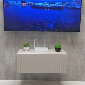 Тумба подвесная под ТВ LINES MTV1-MA 750 Бежевый (Леда-М 10.1.5) в Муравленко - muravlenko.ok-mebel.com | фото 5