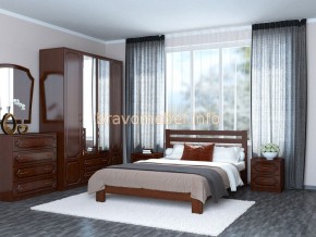 ВЕРОНИКА Кровать из массива 1200 в Муравленко - muravlenko.ok-mebel.com | фото 3