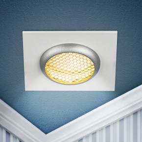 Встраиваемый светильник Эра  KL110 WH/SL в Муравленко - muravlenko.ok-mebel.com | фото 5