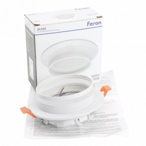 Встраиваемый светильник Feron DL502 51089 в Муравленко - muravlenko.ok-mebel.com | фото 9