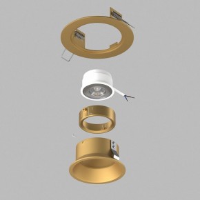 Встраиваемый светильник Lightstar Domino D61303GMOD в Муравленко - muravlenko.ok-mebel.com | фото 3