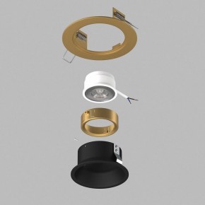 Встраиваемый светильник Lightstar Domino D61307GMOD в Муравленко - muravlenko.ok-mebel.com | фото 3