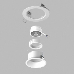 Встраиваемый светильник Lightstar Domino D61606WMOD в Муравленко - muravlenko.ok-mebel.com | фото 3