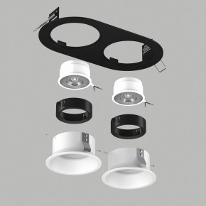 Встраиваемый светильник Lightstar Domino D6570606BMOD в Муравленко - muravlenko.ok-mebel.com | фото 3