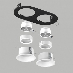 Встраиваемый светильник Lightstar Domino D6570606WMOD в Муравленко - muravlenko.ok-mebel.com | фото 3