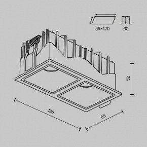 Встраиваемый светильник Maytoni Alfa LED DL043-02-10W3K-SQ-W-1 в Муравленко - muravlenko.ok-mebel.com | фото 10