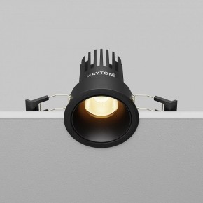 Встраиваемый светильник Maytoni Dip DL115-10W-2.7K-B в Муравленко - muravlenko.ok-mebel.com | фото 5