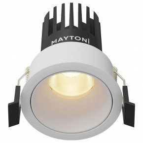 Встраиваемый светильник Maytoni Dip DL115-10W-2.7K-W в Муравленко - muravlenko.ok-mebel.com | фото 2