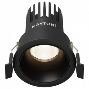 Встраиваемый светильник Maytoni Dip DL115-10W-4K-B в Муравленко - muravlenko.ok-mebel.com | фото