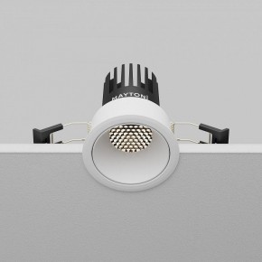 Встраиваемый светильник Maytoni Dip DL115-10W-4K-W в Муравленко - muravlenko.ok-mebel.com | фото 7