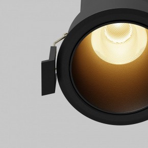 Встраиваемый светильник Maytoni Dip DL116-10W-2.7K-B в Муравленко - muravlenko.ok-mebel.com | фото 11