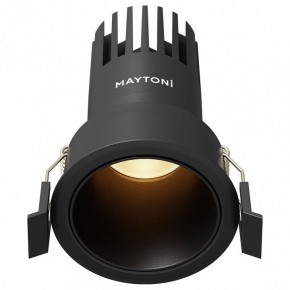 Встраиваемый светильник Maytoni Dip DL116-10W-2.7K-B в Муравленко - muravlenko.ok-mebel.com | фото 2