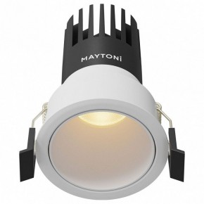Встраиваемый светильник Maytoni Dip DL116-10W-2.7K-W в Муравленко - muravlenko.ok-mebel.com | фото 2