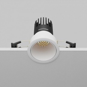 Встраиваемый светильник Maytoni Dip DL116-10W-2.7K-W в Муравленко - muravlenko.ok-mebel.com | фото 7