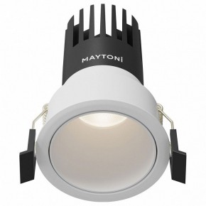 Встраиваемый светильник Maytoni Dip DL116-10W-4K-W в Муравленко - muravlenko.ok-mebel.com | фото